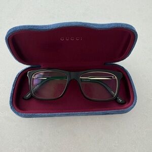 Gucci Black Eyeglasses